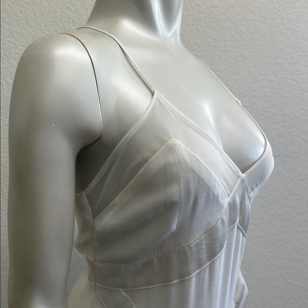 NWT Blessed are the Meek White Slip Dress - Picture 7 of 12